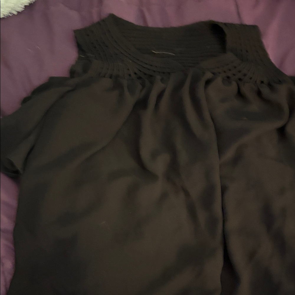 Elegant Black Women's Top